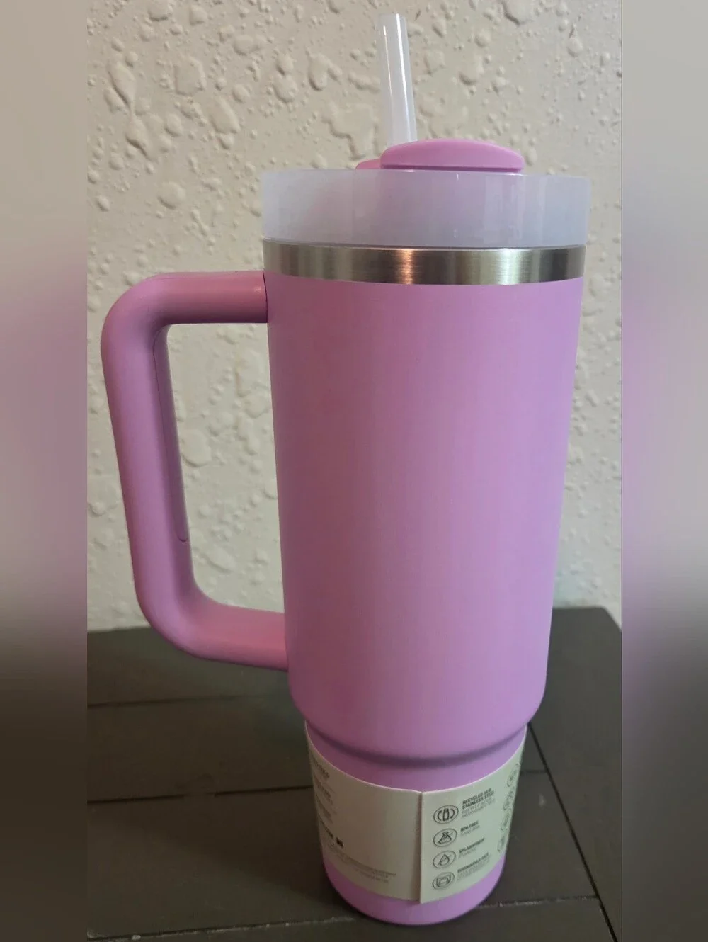 Stanley Orchid 30 Oz Insulated Travel Mug with Handle - Picture 3 of 7